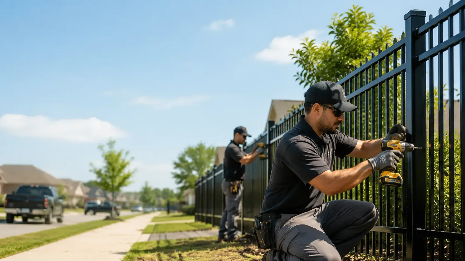 Metal Fence Installation in East Aurora, NY
